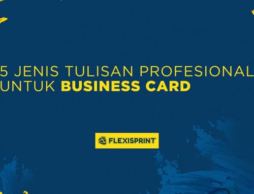 Business Card Printing & 5 Font Terbaik