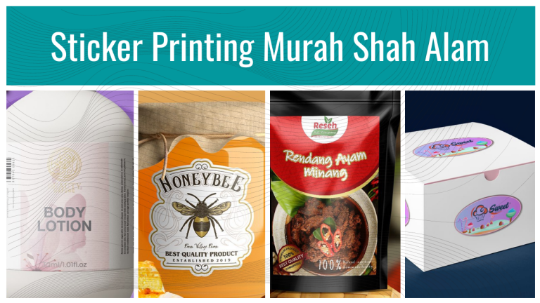 Sticker Printing Murah Shah Alam - Flexisprint